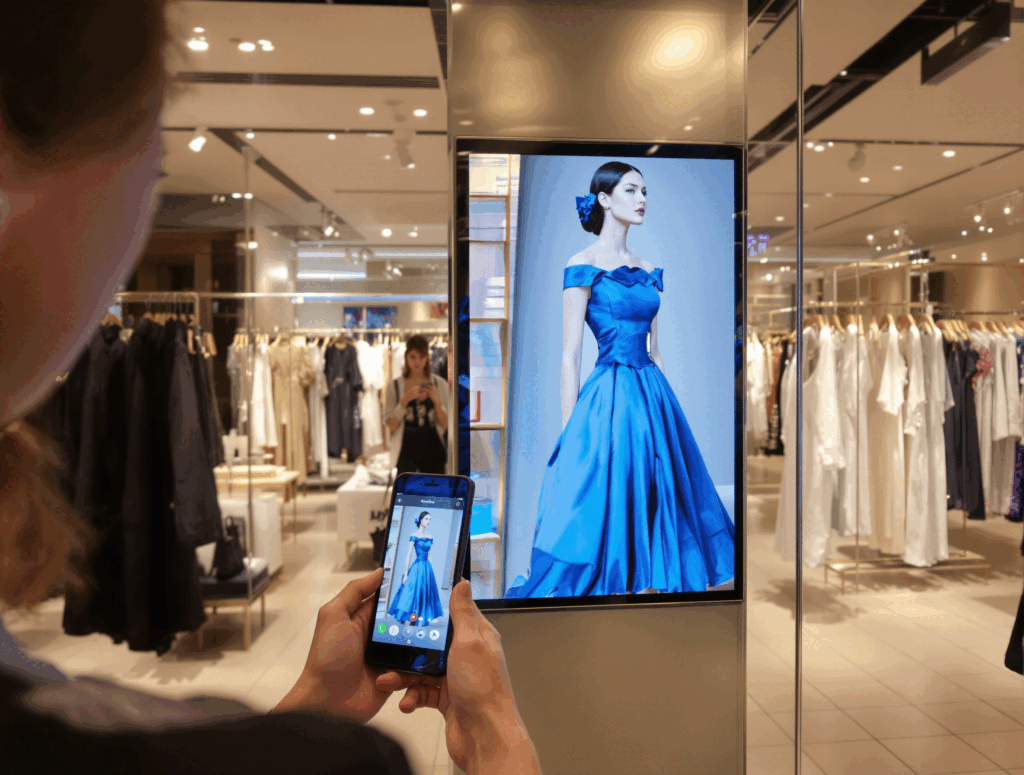 mídias indoor digital para omnichannel
